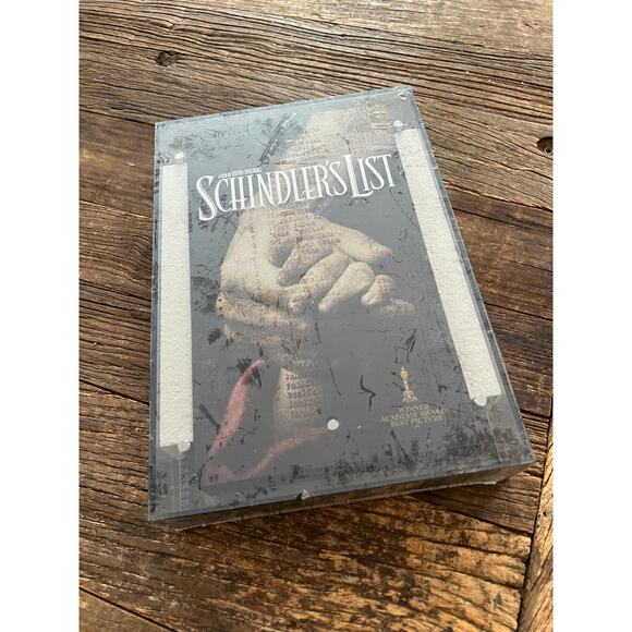 NEW Schindler's List Limited Edition Collectors DVD in Plexiglass Case - Picture 1 of 9